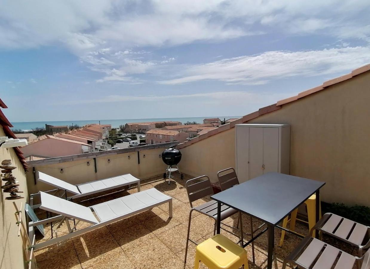 Duplex Terrasse Vue Mer Acces Plage Et Piscine... Frontignan Exteriér fotografie
